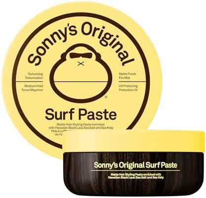 Sun Bum Sonny's Surf Hair Paste Matte Finish Medium Hold - 3 oz