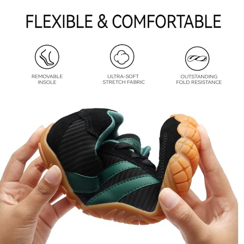 Image of Barefoot Shoes Women Casual Sneakers,Wide Toe Box Shoes Women Zero Drop Barefoot Shoe Men,Minimalist Trail Running Shoe,Non-Slip Lightweight Breathable Comfortable Fashion Walking Hiking Shoes Unisex