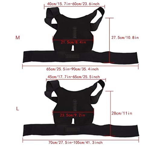 Corrector de postura ajustable para evitar el dolor de espalda en la oficina y el hogar 3
