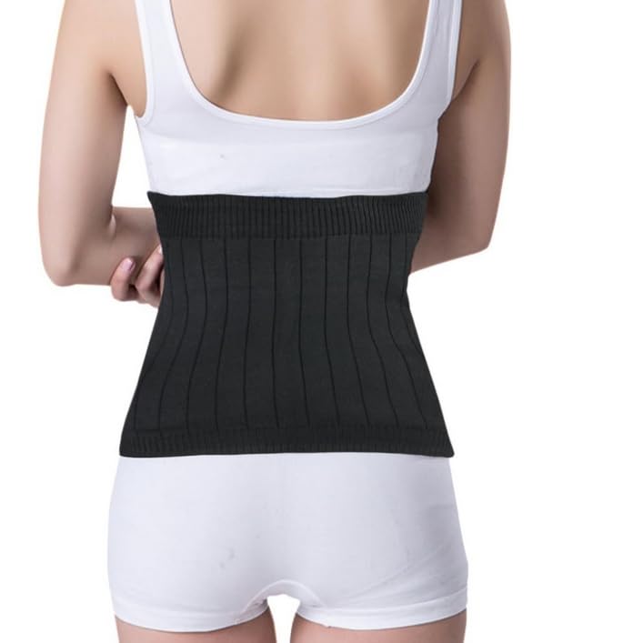 Faja lumbar térmica en cachemir talla L color negro miniatura 4