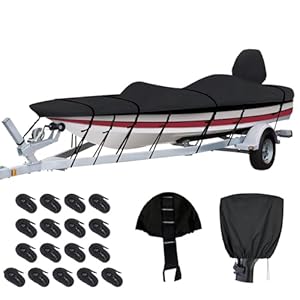 Tuszom 800D Marine Bass-Bootsabdeckung