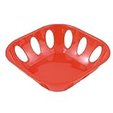  Ruilogod Colandre des légumes fruits en forme de plastique dur en plastique rouge