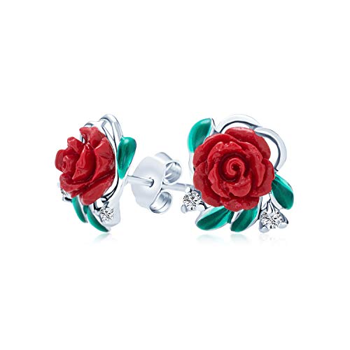 Boucles d'oreilles fleurs en cadeau d'anniversaire romantique