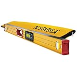 Stabila 36548 Type 196-2 Tech 48-Inch Digital Level IP65 Dust and Waterproof with Nylon Carrying Case - Made in Germany , Yellow