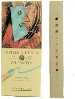 Amazon.co.jp: セヌリエ オイルパステル 12色セット ※パール色 : ホビー