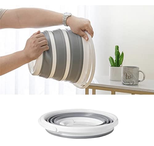 BALDE RETRÁTIL DE SILICONE 3 LITROS COM ALÇA PRÁTICO E EFICENTE FÁCIL DE GUARDAR DOBRÁVEL