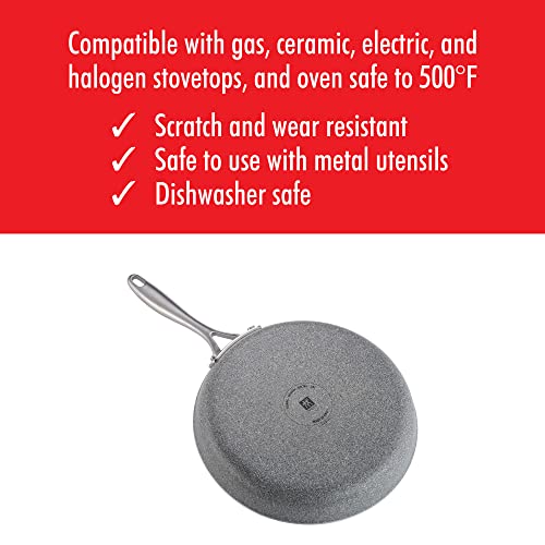 Zwilling Vitale 10-Inch Nonstick Frying Pan, Aluminum, Scratch Resistant, Made In Italy #TOP4