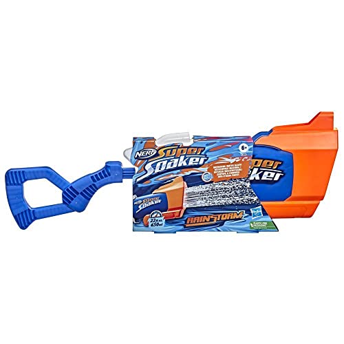 Nerf, Lançador de Água Super Soaker Rainstorm, Laranja