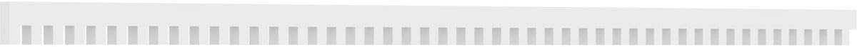 3"H x 1"P x 94"L Elizabeth Architectural Grade PVC Dentil Trim