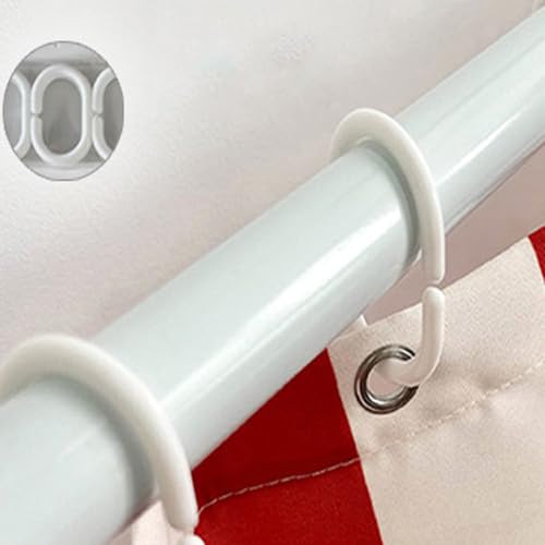 Rideau de douche en polyester motif mignon | Décor de bain étanche Générique