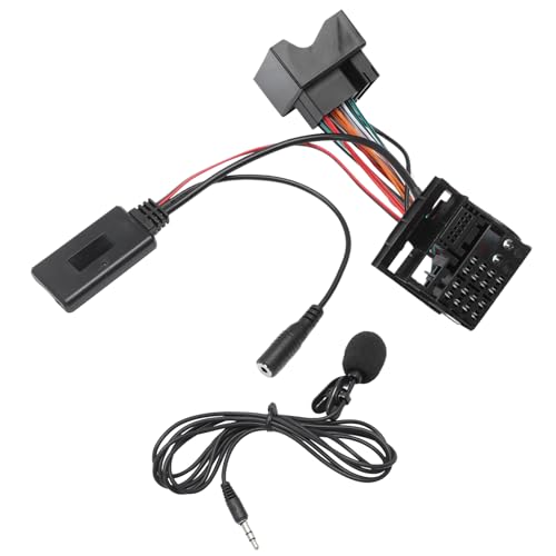 GNXfixt Aux Bluetooth 5.0 Audio-Adapter mit Mikrofon für Z4 E85 E86 X3 E83 Mini Cooper R50 S R53 JCW