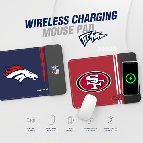 SOAR NCAA Wireless Charging Mouse Pad, Miami Hurricanes by SOAR - Image 6
