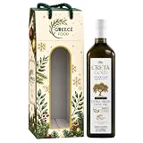 Olivenöl Geschenk Weihnachten, Ungefiltert, Extra Vergine aus Kreta, 1 l
