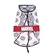 CERDÁ LIFE’S LITTLE MOMENTS ForFanPets Hunde Zubehör | Captain America Regenmantel Hund Wasserdicht - Offizielle Marvel Lizenz, S
