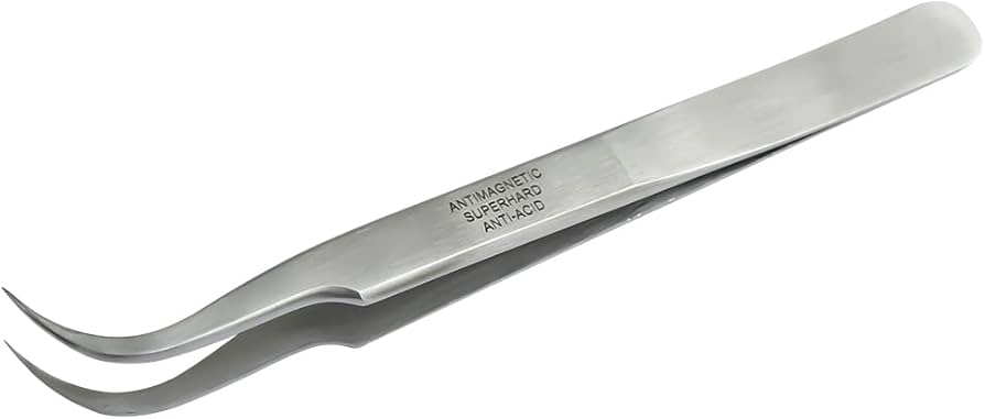 Cooking Tweezers Vetus Tweezer Non-Magnetic Stainless Steel Pointed Tip ST-13 DIY & Too Cooking Tweezers Stainless Steel - Foto 2