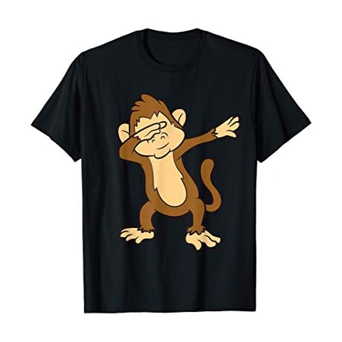 Dabbing Monkey Cute Monkey Dab Love Monkeys T-Shirt Cover