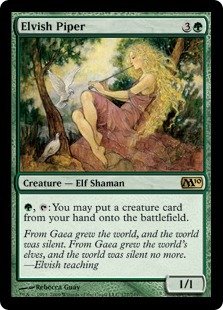 Magic The Gathering - Elvish Piper - Magic 2010