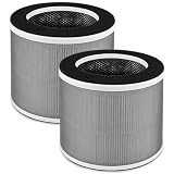 Mllecary HPA120& HPA125 Replacement Filter O, Compatible with Honeywell HPA120, HPA125 Air Purifier, Part Number HRFO1, 2 Pack