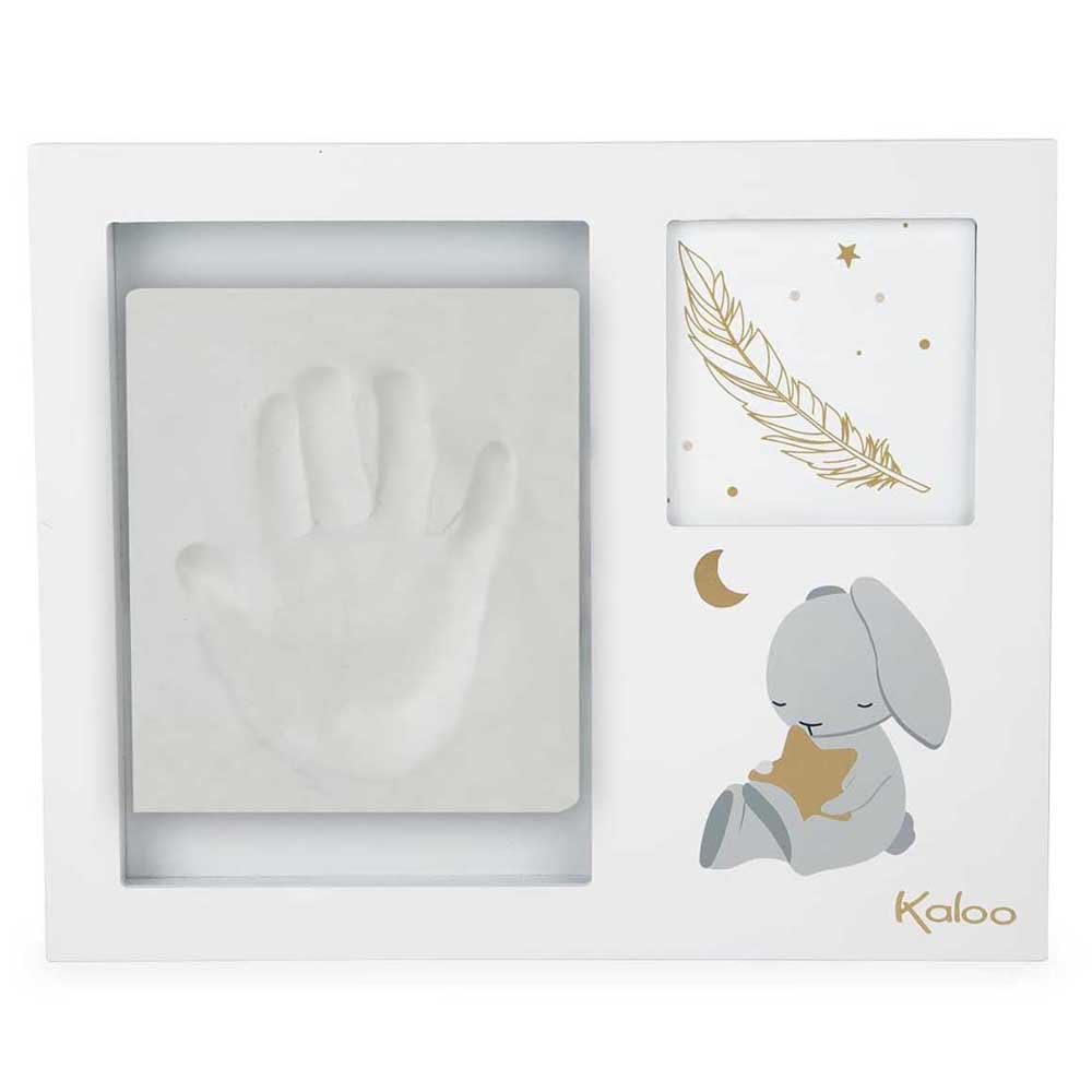 Cadre à Souvenirs Kaloo avec Kit Empreinte - Cadeau de Naissance