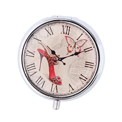 loensy Estuches para Soporte de Píldoras de Compartimento Píldoras Organizador de Medicamentos Cover