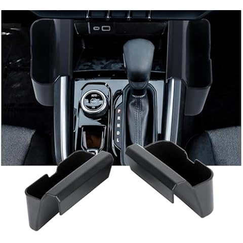 Sinminou Center Console Organizer Compatible with 2023-2025 Chevy Colorado/GMC Canyon Interior Accessories, Gear Shift Organizer for Sunglasses and Vehicle Key Cover