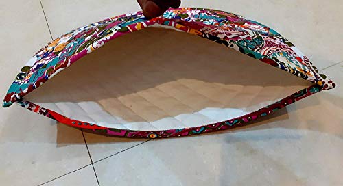Image of Large Tea Cozy for Teapot Insulated - Black - Thermal 100% Cotton Extra Thick Wadding - Designed in England - Tea Cozies Covers Fit 1 to 6 Cup Neutral Kitchen Textiles Range (Black)
