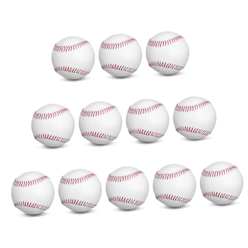GANAZONO Baseball Training Balls 12 Pack Heavy Pitching Balls Baseball Hitting Trainer for Boys and Girls
