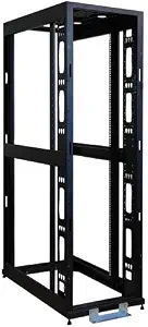 42U 4-Post Open Frame Server Cabinet Enclosure