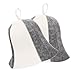 minkissy 2 pezzi Cappello Sauna in Morbido per Donna Cappello Bagno per Lunghi Ricci e Spessi Accessorio Sauna Comfort immagine