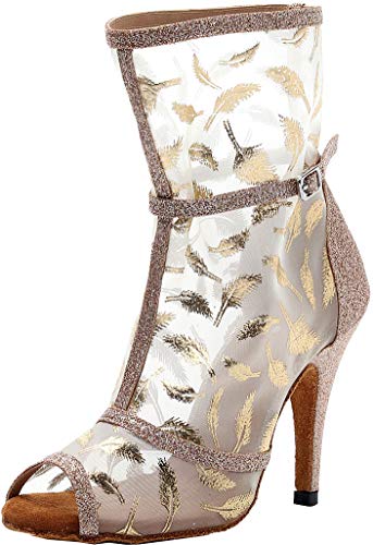 Bottes de danse de salon au design moderne pour mariage raffiné