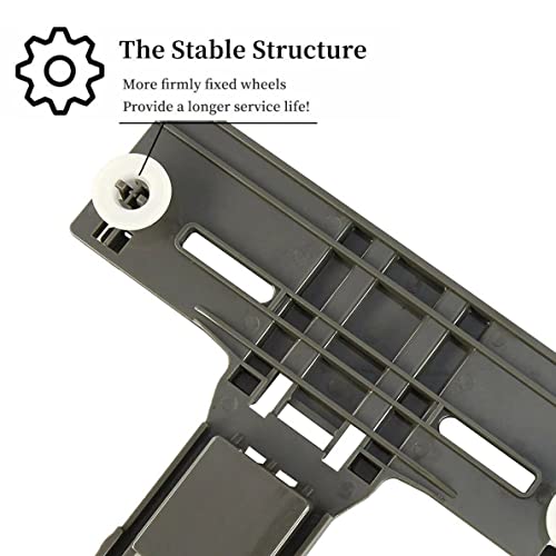 Dishwasher Top Rack Adjuster Replacement for Whirlpool WDT750SAHZ0, WDT730PAHZ0, WDTA50SAHB0, WDT730PAHZ0, WDTA50SAHZ0, WDTA50SAHB0 Dishwasher, 2 PACK. by BUBOSPER - Used condition - Image 3