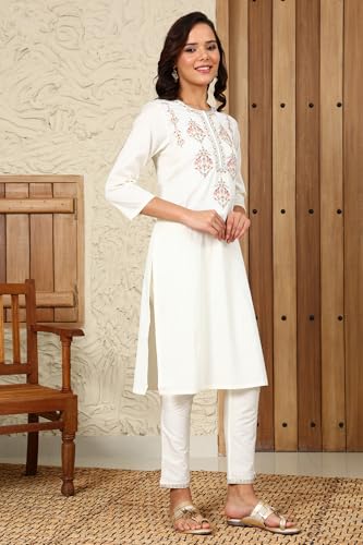 Image of W for Woman Women's Rayon Solid Regular Anaeyra