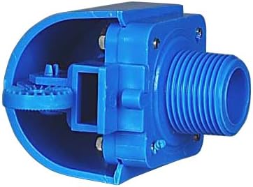 Miraco A521 12 Gallons/Min 40-80 PSI Globe Valve, Gray Rubber Body, 2 Ports, Watering System Valve