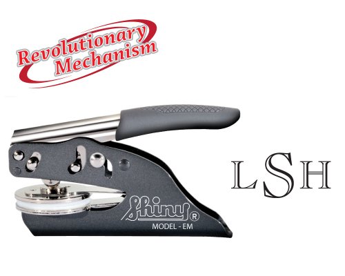 Shiny EZ-Seal Personal Monogram Embosser - Hand Held - Style 23 (D44003-23) - //coolthings.us