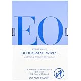 EO Deodorant Lavender Wipes - Natural Odor Protection