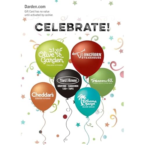 Darden Restaurants Physical Gift Card