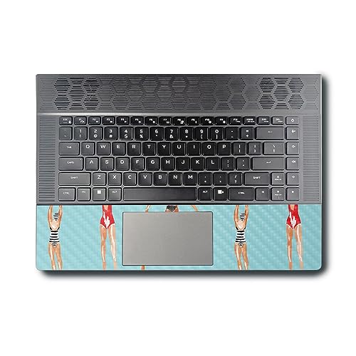 Image of MightySkins Carbon Fiber Skin Compatible with Alienware X16 R1 (2023) Full Wrap Kit - Upstream | Protective, Durable Textured Carbon Fiber Finish | Easy to Apply & Change Styles | Made in The USA