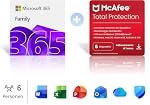 Microsoft – Microsoft 365 Family │ 1 Jahr │ bis zu 6 Personen │ Office A