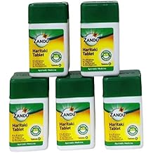Zandu Haritakiharde Tablet 40Pack of 5 Free malshuddhi sample