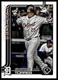 2025 Topps #658 Gleyber Torres Detroit Tigers Series 2 MLB Baseball Base Trading Card