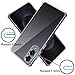 TENOC Phone Case for Samsung Galaxy S25 Edge, Clear Case Shockproof Protective Bumper Slim Cover