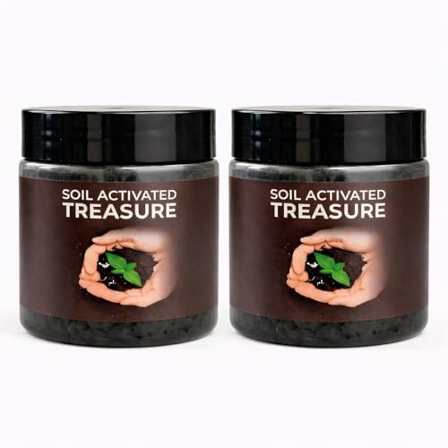 Image of Soil Activator for Plants, Organic Soil Enhancer Powder for Root Growth & Nutrient Absorption, Garden Soil Booster for Indoor & Outdoor Plants 100g (2)