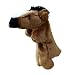 fenglei Marionnettes à main, doudou marionnette, peluche moelleuse, 12 animaux, souris, animal, tigre, lapin, dragon, serpent, cheval, mouton, afe, poulet, chien, cochon (cheval)
