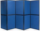 Displays2go FBL7272TN dwustronna tablica prezentacyjna z 10 paneli