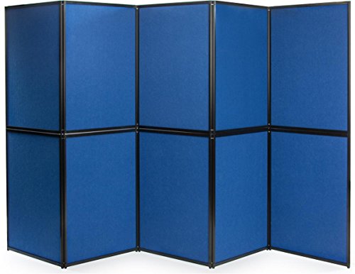 Displays2go FBL7272TN dwustronna tablica prezentacyjna z 10 paneli