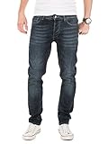 normale Bundhöhe Yazubi Herren Jeans Akai Slim fit, Vintage Indigo (3929), W33/L34