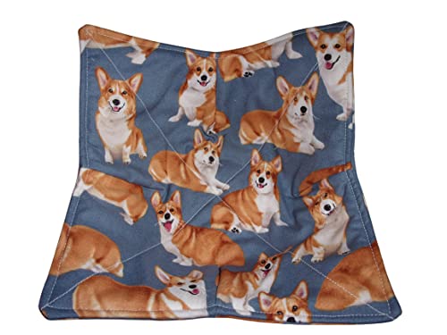 Microwave Bowl Cozy Cozies Corgi Dog 10 Inches
