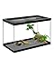 Duedusto Bearded Dragon Tank Accessories, Reptile Terrarium Liner Substrate for Leopard Gecko, Snake, Lizard and Tortoise, Non-Adhesive Reptile Carpet Bedding for Reptile Tank, Grey