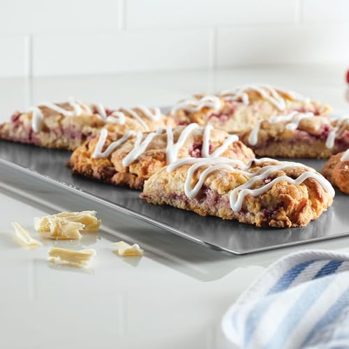 Farberware GOLDEN BAKE Nonstick Jumbo Baking Cookie Sheet, Light Gray - image 5