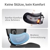 SIHOO Doro C300 Pro V2 Bürostuhl, Adaptive Ganzkörperunterstützung – Ansicht 7